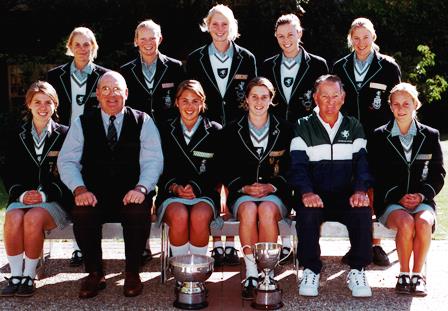 1st Girls Tennis Team, 2002 APS Premiers.
